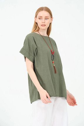 بلوز رنگی زنانه ساده MAUN - کد 883253291