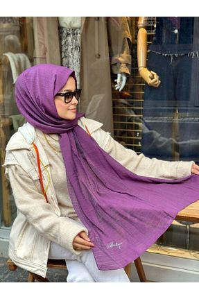 شال رنگی زنانه پنبه پلی استر La boutique - کد 883276514