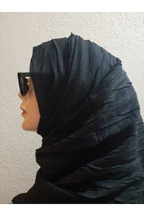 شال مشکی زنانه پنبه ای arasaktaş - کد 883323922