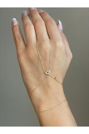 شاهمران نقره رنگی سنگ طبیعی Sade Accessory - کد 883368320