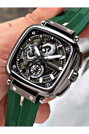 ساعت مچی سبز مردانه 41-45 میلی متر Quantum - کد 661906757