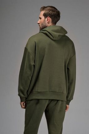 سوئیشرت خاکی مردانه ساده YAKAMEL - کد 883417863