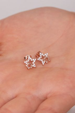 گوشواره نقره زنانه 925 عیار Elika Silver - کد 883415047