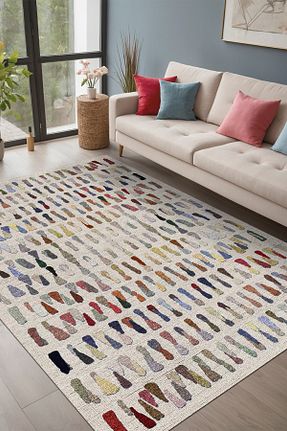 فرش بژ آنتی باکتریال AIDA HOME - کد 110352076