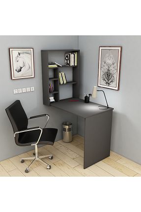 میز تحریر طوسی 74 سانتی متر Arnetti - کد 84672713