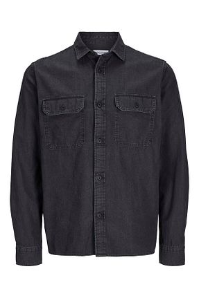 پیراهن مشکی مردانه رگولار Jack & Jones - کد 883470154