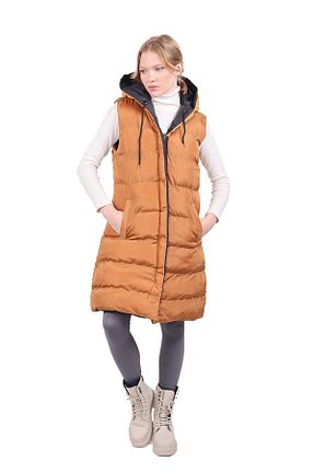 جلیقه قهوه ای زنانه رگولار Rays - کد 883492088