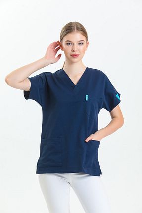 لباس کار سرمه ای Snow Form Medical Apparel - کد 374908728
