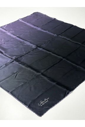 روسری رنگی کرپ ساتن ابریشم La boutique - کد 883541748