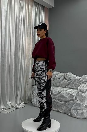 شلوار کرمگن رنگی زنانه رگولار Gülşah Evecen - کد 872473386