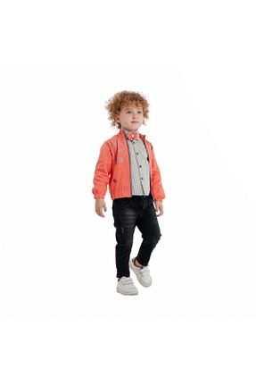 ست بالاتنه و پائین تنه صورتی بچه گانه بافتنی CİLLOP BUTİK - کد 813308311