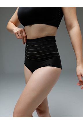 گن لاغری سایز بزرگ مشکی زنانه MİSTİRİK - کد 883579779
