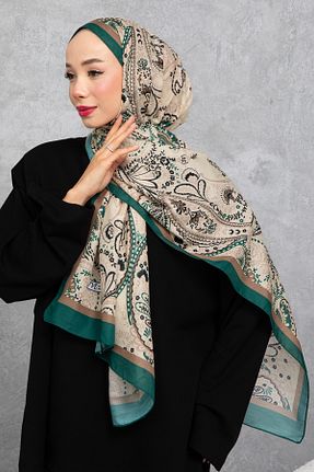 شال رنگی زنانه پنبه ای m moon scarf - کد 883619910