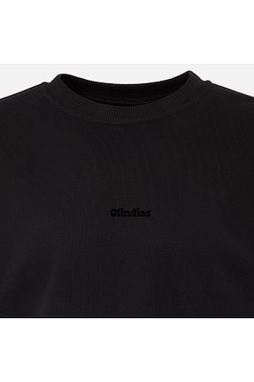 سوئیشرت مشکی مردانه رگولار Olindias - کد 883646372
