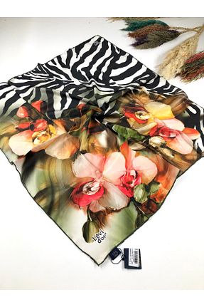 روسری مشکی پلی استر Kamelya - کد 883717496