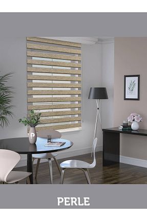 پرده کشوئی قهوه ای Zebra Perle - کد 883736808