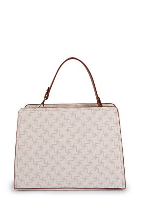 کیف دوشی بژ زنانه چرم مصنوعی Gio Mi - کد 734218770