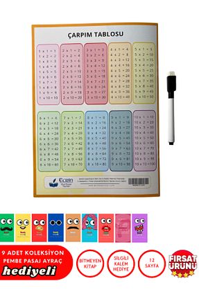 کتب فعالیتی و آموزشی 3 - 6 سال Pembe Pasaj - کد 883750753