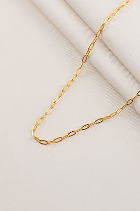 گردنبند نقره زرد زنانه 925 عیار Vicenza Jewelery - کد 883754786