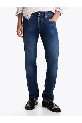 شلوار جین سرمه ای مردانه پارچه Tommy Hilfiger - کد 883800891