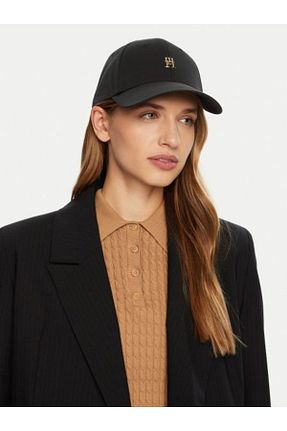 کلاه مشکی زنانه پنبه ای Tommy Hilfiger - کد 883835333