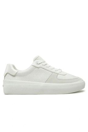 کفش اسنیکر سفید زنانه بند دار Calvin Klein - کد 883830029