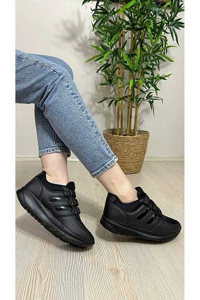 کفش اسنیکر مشکی زنانه چسبی Afşin - کد 865001930