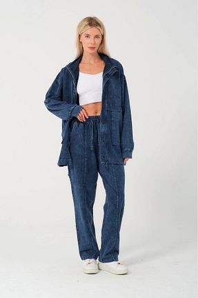 ست بالاتنه و پائین تنه رنگی زنانه بافت Butik - کد 883841409