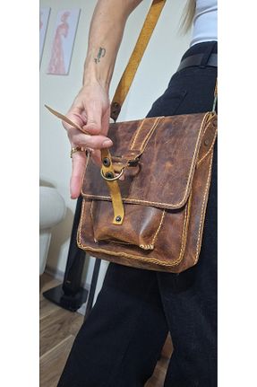 کیف دستی قهوه ای زنانه سایز متوسط suuderi - کد 883839321