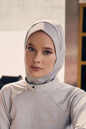 روسری اسپرت طوسی Haşema - کد 883836734