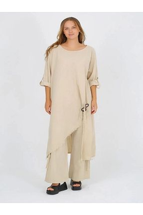 ست بالاتنه و پائین تنه رنگی زنانه بافت Butik - کد 883841869