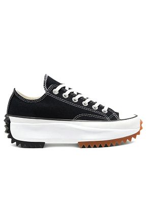 کفش اسنیکر مشکی زنانه بند دار Converse - کد 883844468