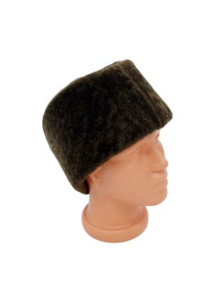 کلاه پشمی خاکی زنانه AbbasShop - کد 883844991