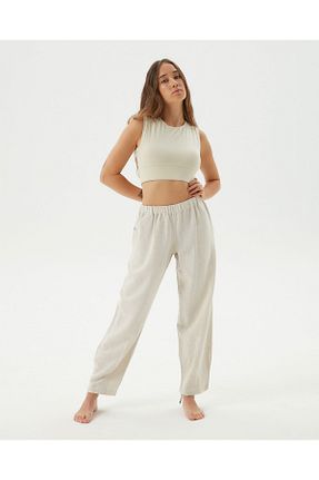 شلوار بژ زنانه الیاف Ayma Active - کد 381510547