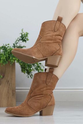 بوت / نیم بوت رنگی زنانه چرم مصنوعی GERSA - کد 870730181