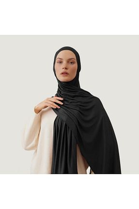 شال مشکی زنانه پنبه ای Butik - کد 883852949