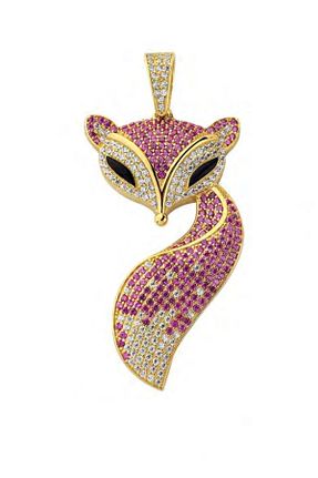گردنبند نقره زرد زنانه 925 عیار THE SILVER JEWELRY - کد 883854430