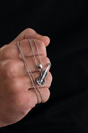 گردنبند نقره مردانه 925 عیار Tmt Silver - کد 883873240