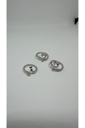 انگشتر جواهر طوسی زنانه aysequlce - کد 883884758