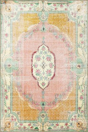 فرش رنگی قابل شستشو Rugs Modern Halı - کد 802272723