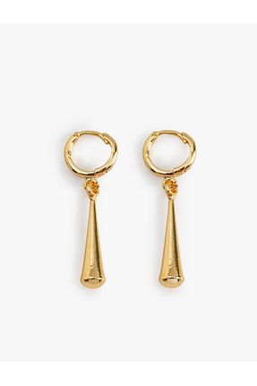 گوشواره جواهر طلائی فلزی Koton - کد 883884829
