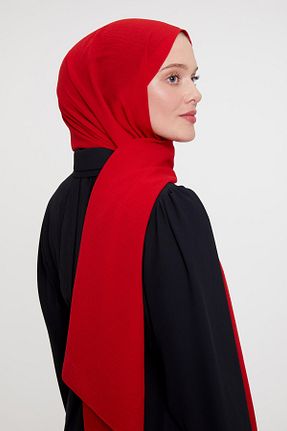 شال قرمز زنانه پلی استر Levidor - کد 883926089