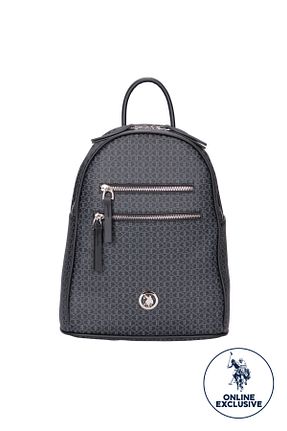 کوله پشتی مشکی زنانه سایز متوسط U.S. Polo Assn. - کد 148986677