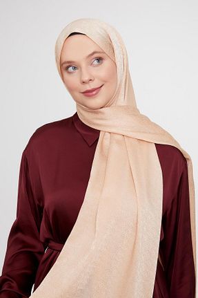 شال نارنجی زنانه پلی استر Levidor - کد 883927011