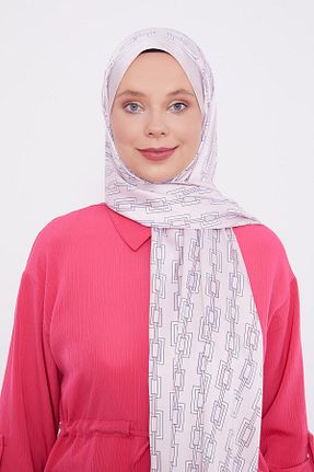 شال صورتی زنانه پلی استر Levidor - کد 883927045