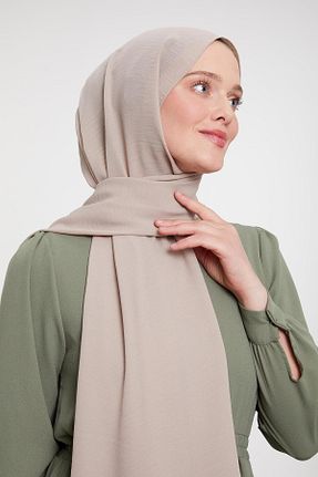 شال قهوه ای زنانه پلی استر Levidor - کد 883926084