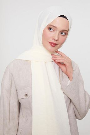 شال قهوه ای زنانه پلی استر Levidor - کد 883926440