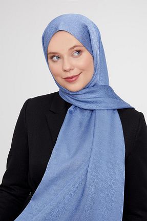 شال سرمه ای زنانه پلی استر Levidor - کد 883926837