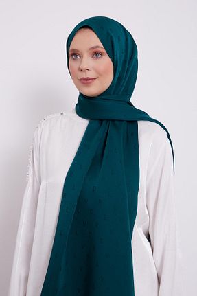 شال سبز زنانه پلی استر Levidor - کد 883928368