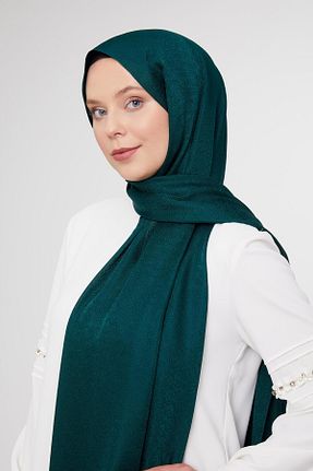 شال سبز زنانه پلی استر Levidor - کد 883927293